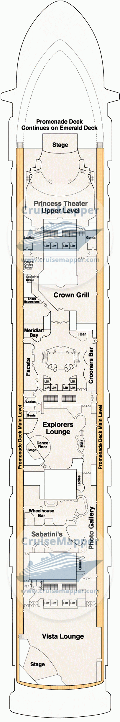 encounter cruise ship deck plan