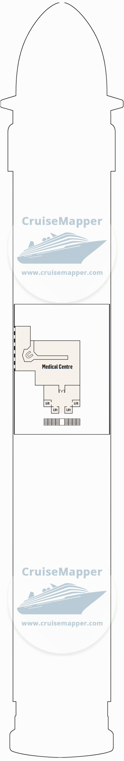 Pacific Encounter Deck 04 - Tendering-Hospital