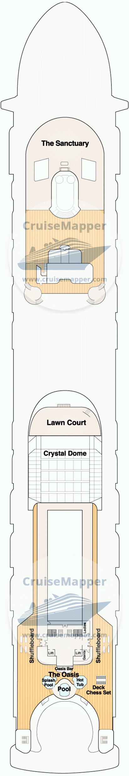 cruise deck plans pacific encounter