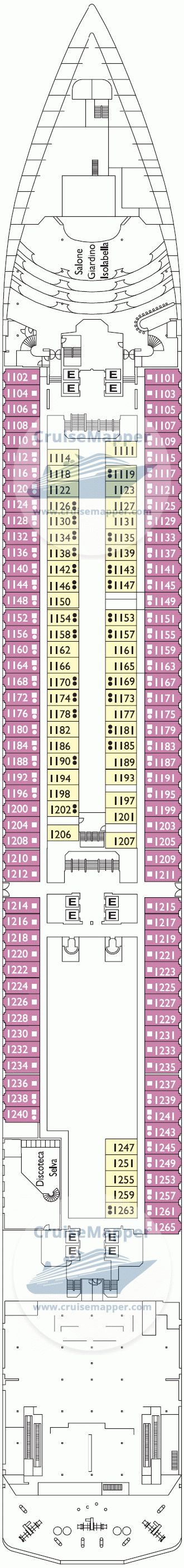 Adora Mediterranea Deck 01 - Circe-Cabins