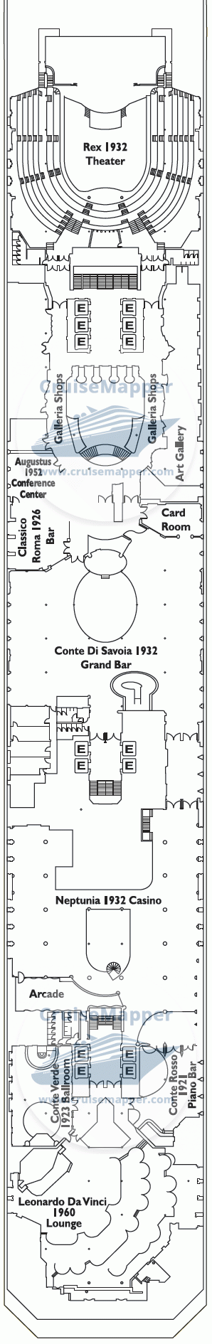 Costa Fortuna Deck 05 - Genova