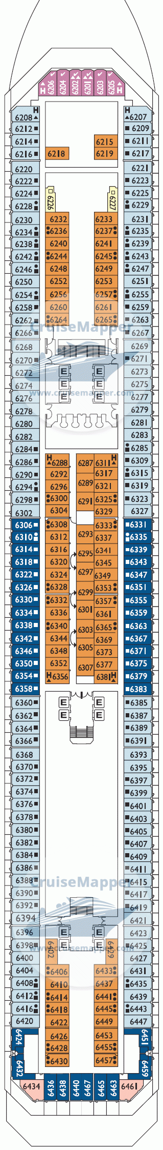 costa fortuna cruise mapper