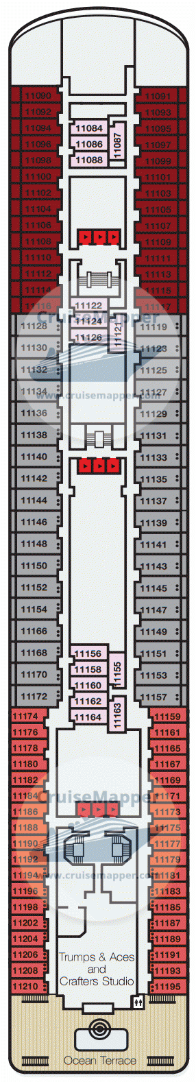 CMV Columbus Deck 11 - Navigator