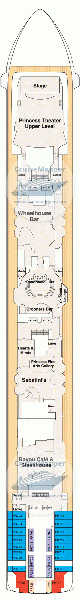 Island Princess Deck 07 - Promenade