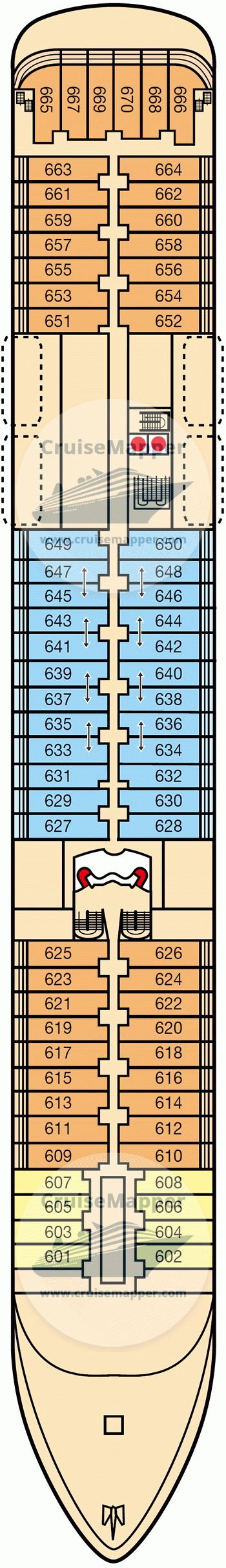 ms Europa Deck 06 - Atlantik