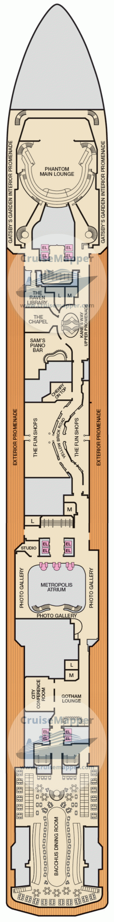 Carnival Miracle Deck 03 - Atlantic-Shops