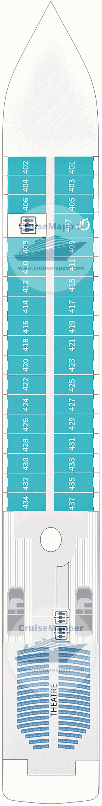 L'Austral Deck 04 - Chandernagor-Theater