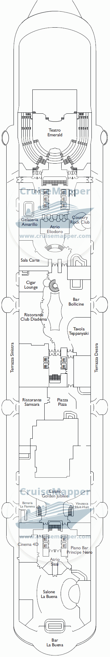 Costa Diadema Deck 05 - Eldorado