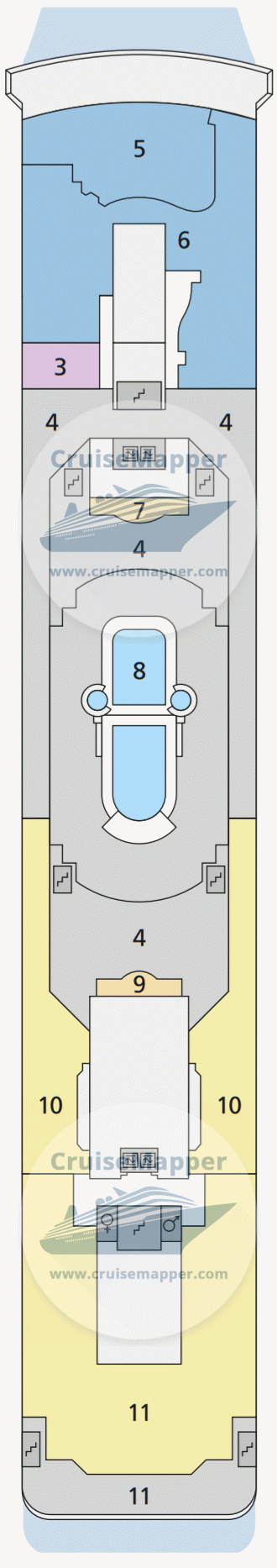 Ambition Deck 11 - Lido-Pools-Spa-Kids