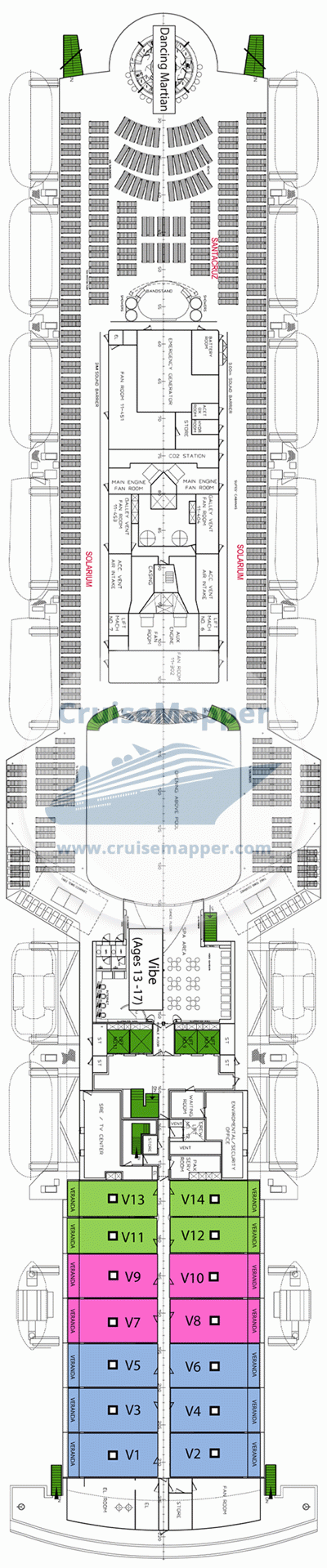 Grand Celebration Deck 11 - Venus-Teens-Suites-Sundeck