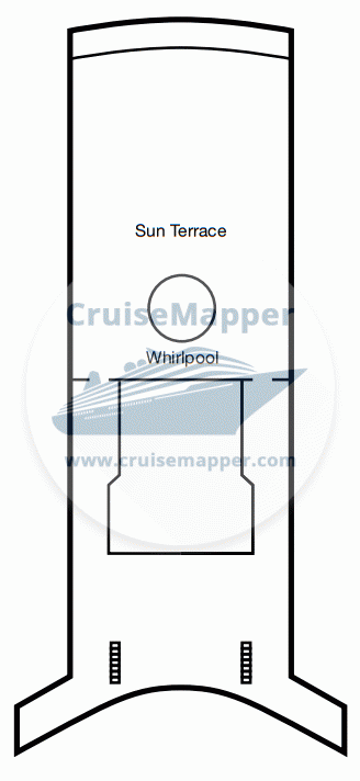 CMV Magellan Deck 12 - Sundeck