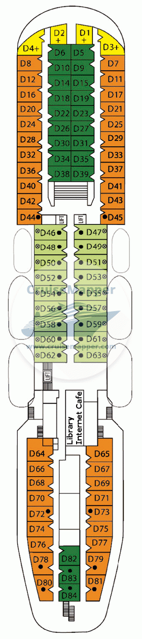 Ocean Majesty Deck 06 - Diamond - Cabins