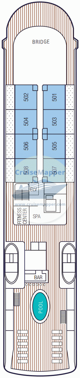 MV Clio Deck 05 - Sun - Bougainville