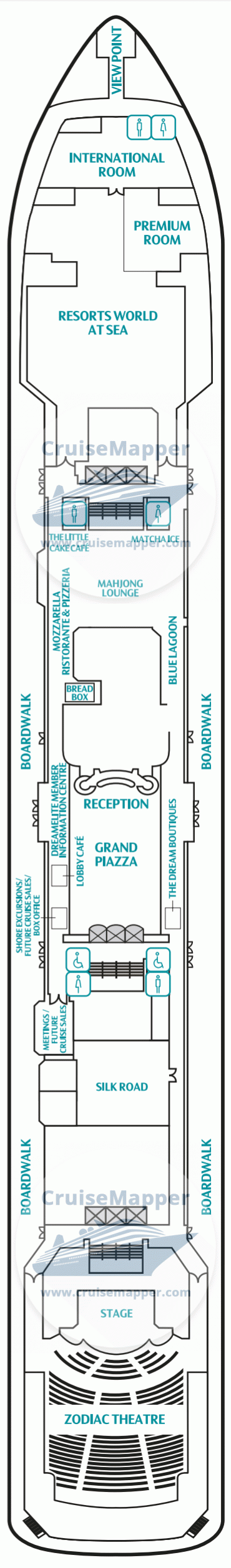 Resorts World One Deck 07 - Promenade-Lobby-Lounges