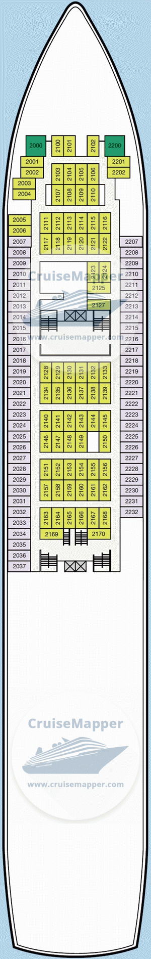 SuperStar Libra Deck 02 - Cabins