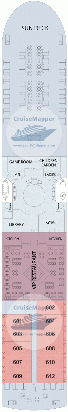 Century Paragon Deck 06 - Sun