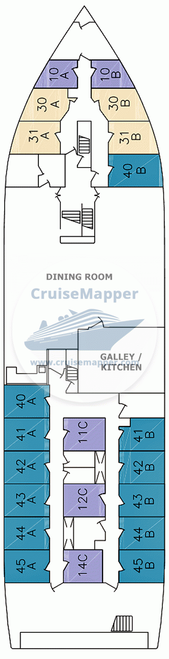 Grande Caribe Deck 02 - Main-Dining