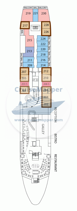 National Geographic Explorer Deck 03 - Upper