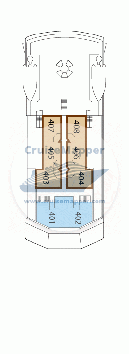 National Geographic Islander  Deck 04 - Upper