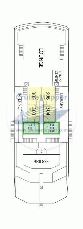 National Geographic Islander  Deck 03 - Bridge