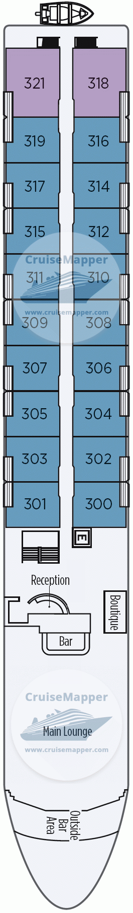 Queen Isabel Deck 03 - Upper