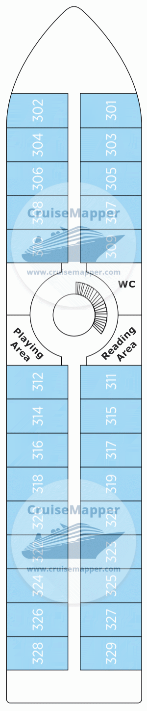 Movenpick MS Hamees Deck 03 - Middle