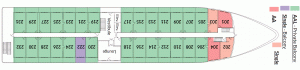 American Constellation Deck 02 - Cabins