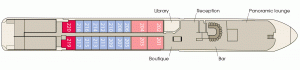MS Switzerland II Deck 02 - Ruby-Lobby-Lounge