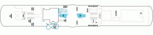 Norwegian Bliss Deck 16 - Spa-Lido-Pools