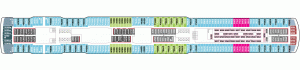 Norwegian Bliss Deck 12 - Cabins-Studios Upper