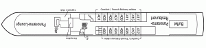 MS Rhein Prinzessin Deck 03 - Orion-Lobby-Dining-Lounge