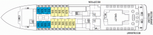 National Geographic Endurance Deck 05 - Main-Cabins-Lobby-Restaurant