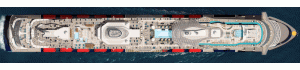 Mein Schiff Relax Deck 20 - Mowe-Topdeck-Aerial View