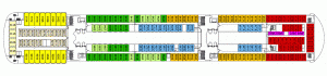 Color Magic ferry Deck 09 - Cabins