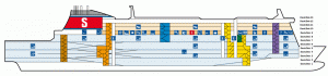 Stena Hollandica ferry Deck 06 - Cars