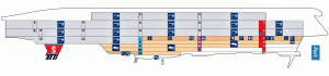 Stena Germanica ferry Deck 02 - Freight-Car Decks Portside