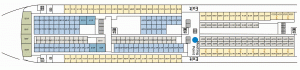 Viking XPRS ferry Deck 06 - Cabins