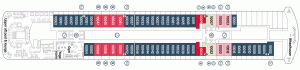 MSC Explora 1 Deck 10 - Cabins-Gym-Bridge-Aft Pool