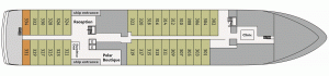 Quark Ultramarine Deck 03 - Cabins-Lobby-Hospital