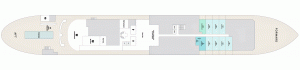 Four Seasons 2 Deck 05 - Cabins-Lobby-Shops-Restaurants-Sundeck-Pool