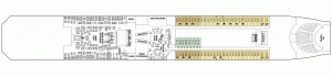 Celebrity Silhouette Deck 03 - Plaza-Cabins-Dining-Lobby