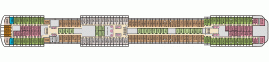 Carnival Spirit Deck 07 - Verandah-Cabins