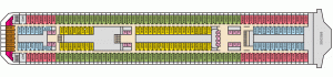 Carnival Radiance Deck 08 - Verandah-Cabins-Bridge