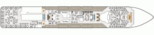 Oceania Insignia Deck 05 - Dining-Lounge-Casino-Shops