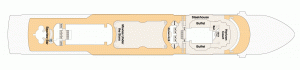MS Charming Deck 14 - Sea Princess Lido Deck14