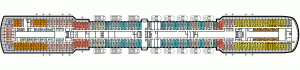 ms Zuiderdam Deck 04 - Upper Promenade-Cabins