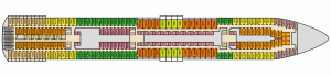 Carnival Paradise Deck 06 - Upper-Cabins