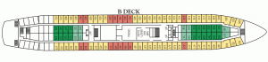 Saga Pearl II Deck 02 - B-Cabins-Cinema