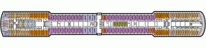 ms Westerdam Deck 06 - Upper Verandah-Cabins