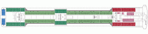 MSC Fantasia Deck 13 - Arcobaleno-Cabins-Bridge